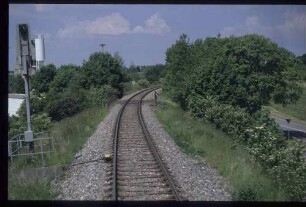 Strecke in km 25+850