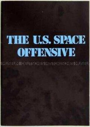 Informationsschrift des Weltfriedensrates zur US-amerikanischen Weltraumverteidigungsinitiative "SDI" (englisch) - Sachkonvolut