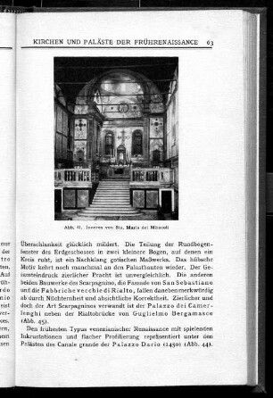 Abb. 41. Inneres von Sta. Maria dei Miracoli