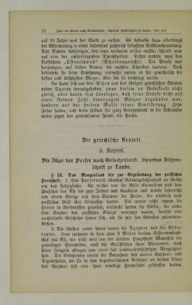 3. Kapitel. Die Züge der Perser nach Griechenland. Spartas Führerschaft zu Lande