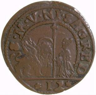 Münze, Soldo, 1675 - 1676