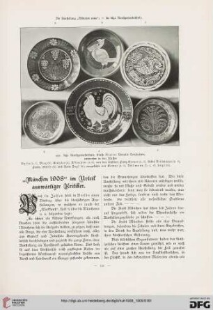 "München 1908" im Urteil auswärtiger Kritiker