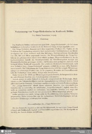 Verbrennung von Varga-Rückständen im Kraftwerk Böhlen