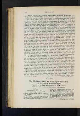 Die Rechtsprechung in Schiedsgerichtssachen des Deutschen Bühnenvereins