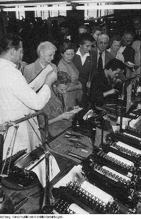 Leichtindustrie, Radiogeräte, Schreibmaschinen, Juli - September 1959