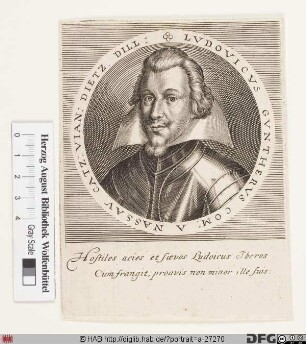 Bildnis Ludwig Günther, Graf von Nassau-Dillenburg