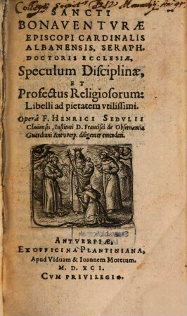 Speculum disciplinae