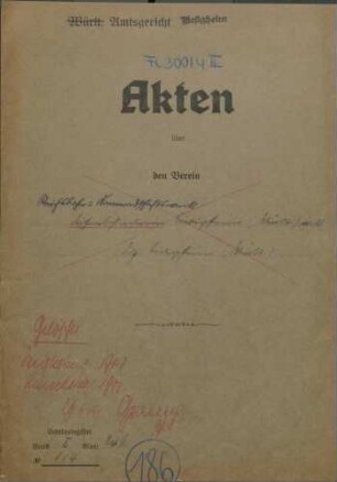 Reichsbahn-Kameradschaftswerk Bietigheim e.V., vormals Eisenbahnverein Bietigheim e.V., Bietigheim-Bissingen (VR 114)