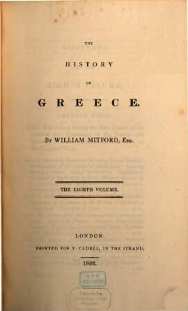 The history of Greece, 8
