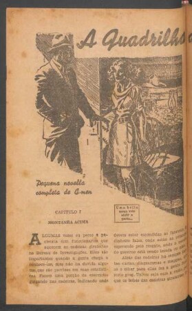A quadrilha da montanha : Pequena novella completa de G-men [Uma novella completa]