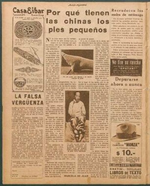 Por qué tienen las chinas los pies pequeños