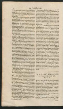 De Viribus Humanis, Seu De Libero Arbitrio.