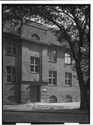 Hafenkrankenhaus: Gebäudeteilansicht : SchumacherWV Nr. 343