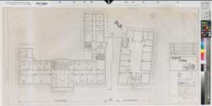 Arnsberg, Verwaltungsgericht, Erdgeschoss, Grundriss