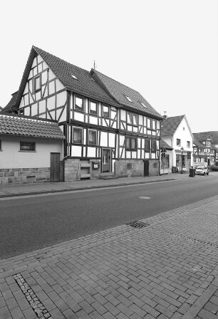 Wohnhaus (Hofanlage); Helsa, Leipziger Straße 41