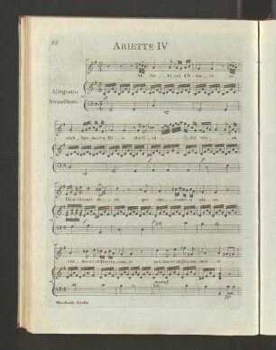 Ariette IV