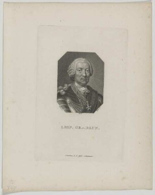 Bildnis des Leopold von Daun
