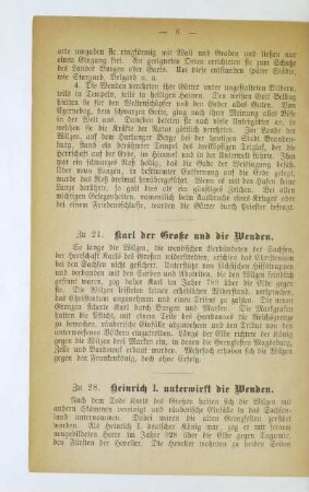 Zu 21. Karl der Große und die Wenden