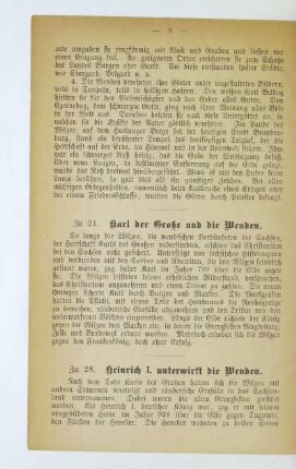 Zu 21. Karl der Große und die Wenden