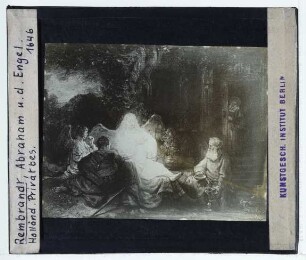 Rembrandt, Abraham und die drei Engel (Privatsammlung)