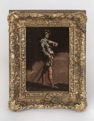 Gemälde: Soldat