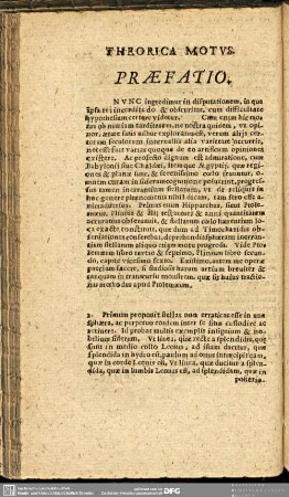 THEORICA MOTUS OCTAVE SPHAERAE.