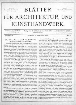 No. 9, 1. September 1888