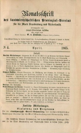 No 4. April. 1865.