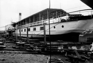 Lauenburg: Hitzler-Werft: Raddampfer "Kaiser Wilhelm" wird überholt