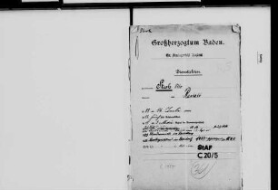 Stroh, Otto; Landgerichtsrat; geb. 14.7.1889 in Rastatt