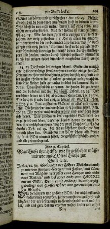 Das 9. Capitel. Was Busse thun heisse, wie sie geschehen müsse, und wie uns Gottes Güthezur Busse leite.