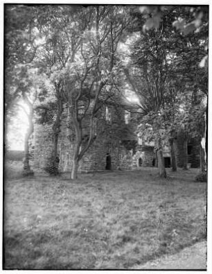 Ruinen des Palastes der Earls of Orkney : Kirkwall, Orkney-Inseln (Schottland). Ruine des Palastes von Earl II. Patrick Stewart (begonnen 1607)