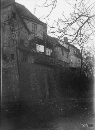 Stadtmauerrest - Futtermauer des äußersten Ringes - Südseite