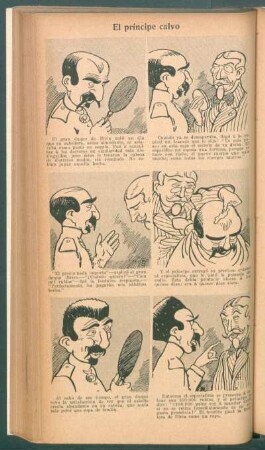 El príncipe calvo - [Cómic]