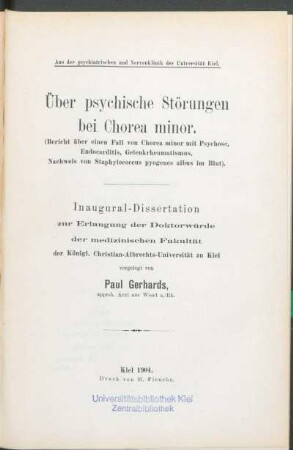 Über angeborene Herzfehler mit besonderer Berücksichtigung der entzündlichen Stenose und Atresie der Aorta
