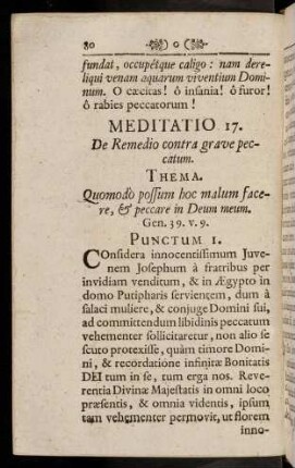 80-91, Meditatio 17 - 18