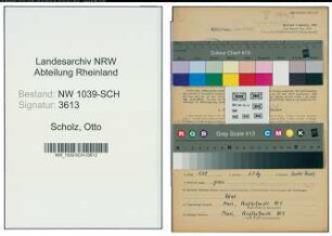 Entnazifizierung Otto Scholz , geb. 07.12.1908 (Schlosser)