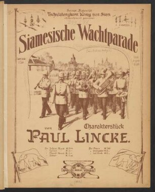 Siamesische Wachtparade : Charakterstück