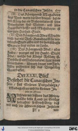 XXXI - XXXIV.