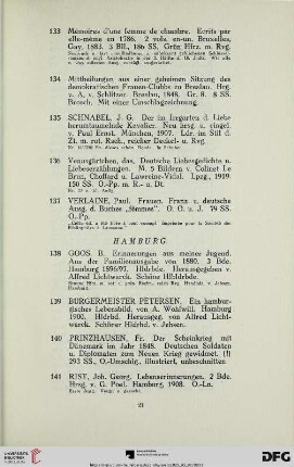 Hamburg (Nr. 138-141)
