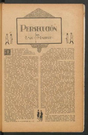 Persecución : Ilustró Rechaín