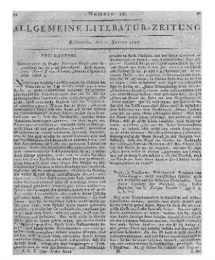 Philosophische Gedanken und Abhandlungen meist moralischen Inhalts, auch mit Rücksicht auf die kritische Philosophie. Bd. 1-2. Von einem Verehrer der Weisheit. Pest: Lindauer 1794