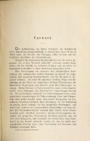 Allgemeine und spezielle Kranken-Diätetik für praktische Ärzte