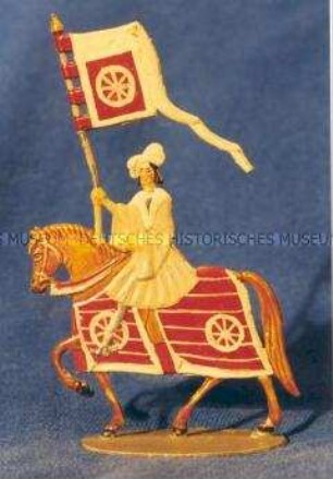 Zinnfiguren Festumzug "Tag der Deutschen Kunst": Reiter mit Standarte