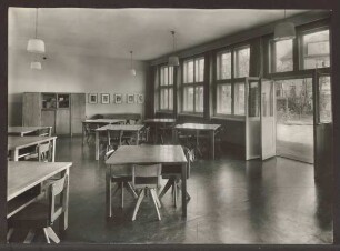 Ein Klassenzimmer der Südholzschule. Detmold. Lagesche Straße 39