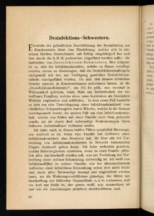 60-61, Desinfektions-Schwestern