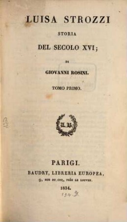 Luisa Strozzi : storia del secolo XVI., 1
