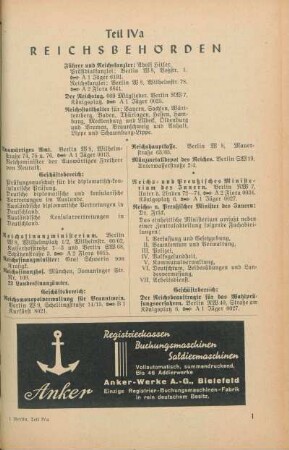 Reichsbehörden