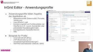 InGridEditor – Next Generation: Ein neues Open Source-Werkzeug (nicht nur) zur Erfassung von INSPIRE-konformen Metadaten