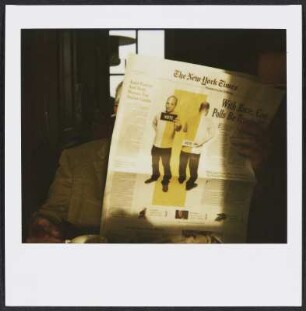 Wolfram Siebeck liest die The New York Times im Grand Hotel Heiligendamm